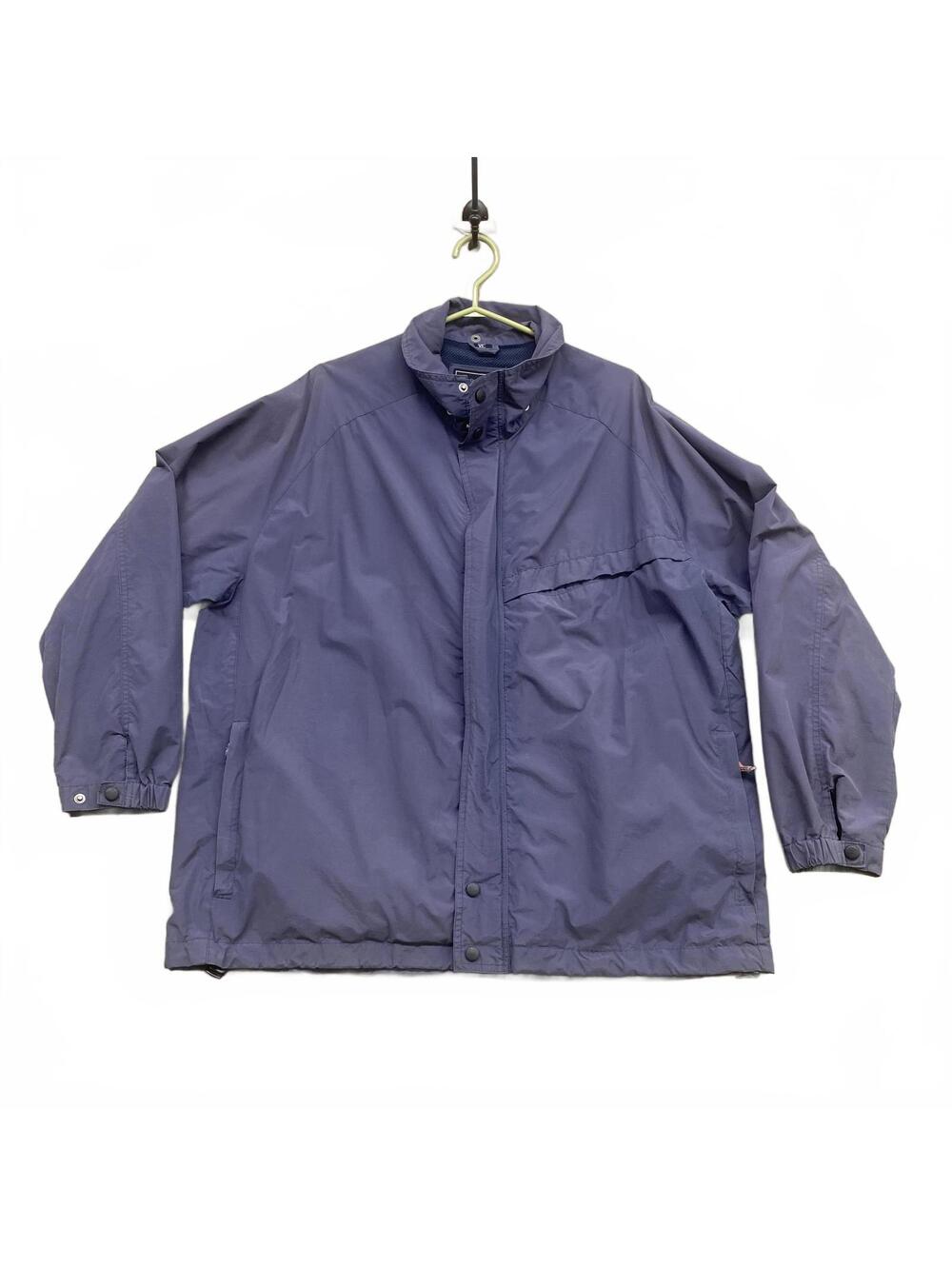 North Bay Purple Jacket XL Full Zip Mesh Lined Windbreaker Made in Hong Kong